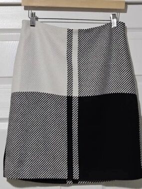 Talbots Tweed Pencil skirt Plaid Pattern 6P